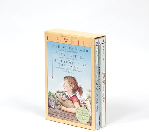 E. B. White Box Set: 3 Classic Favorites: Charlotte's Web, Stuart Little, The Trumpet of the Swan