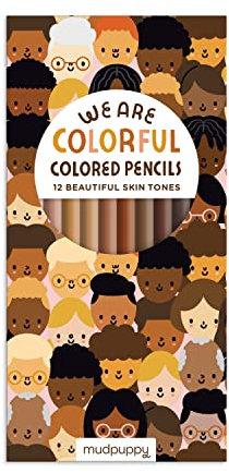 We Are Colorful Skin Tone Colored Pencils