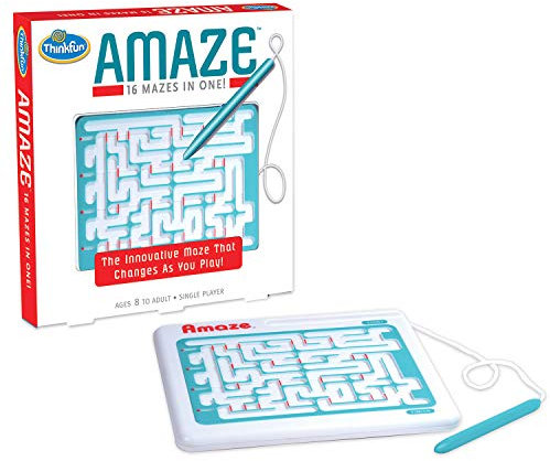 ThinkFun Amaze - 16 Mazes, Right in Your Hand