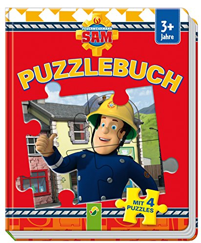 Puzzlebuch Feuerwehrmann Sam: Mit 4 Puzzles