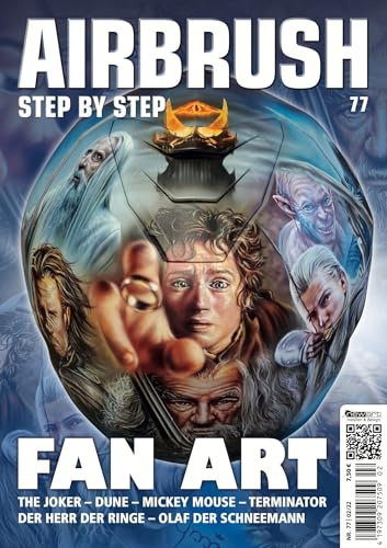 Airbrush Step by Step 77: Fan Art (Airbrush Step by Step Magazin)