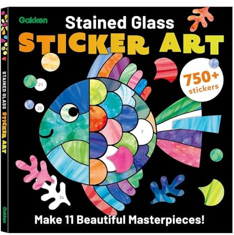 Stained Glass Sticker Art
