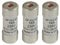 3 fusibles à voyant 10,3 X 25,8 16A