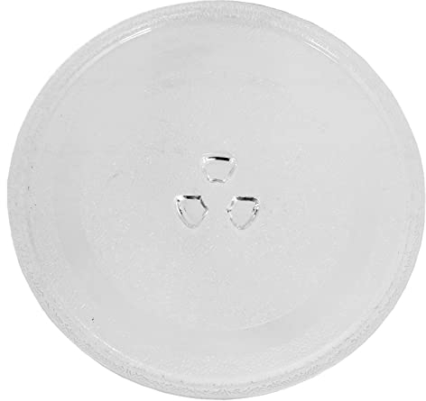 SPARES2GO Glass Turntable Plate for Bosch Microwave Oven (245mm)