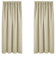 Deconovo Verdunkelungsvorhang Vorhänge mit Kräuselband Gardine für Balkontür dicke Thermogardine Kälteschutz warm Hitzeschutz, 160x132cm(HöhexBreite), Beige, 2er Set