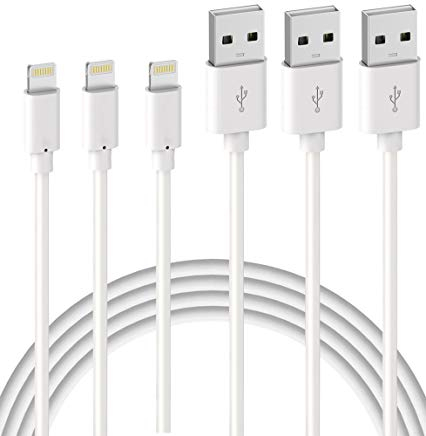 Quntis 3Pack 2m iPhone Ladekabel, MFi Zertifiziertes iPhone Kabel kompatibel mit iPhone 14 13 12 SE 2020 11 Pro XS Max XR X 8P 7P 6P iPad Pro Air Mini