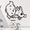 Wandaufkleber Für Kinder Cartoon Aventures Tim Und Struppi Wandaufkleber Tapete Dekoration Wohnzimmer Schlafzimmer Wanddekoration Wandbilder 57 * 63 Cm