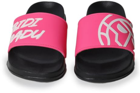 BIDI BADU Damen Beach Doctor Slides Badelatschen Badelatschen Badelatschen Pink - Schwarz