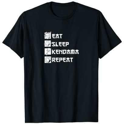 Essen schlafen Kendama Repeat Kendema T-Shirt