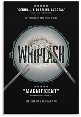 Filmposter Whiplash Leinwand-Kunstposter und Wandkunstdruck, modernes Familienschlafzimmerdekor, Poster, 40 x 60 cm