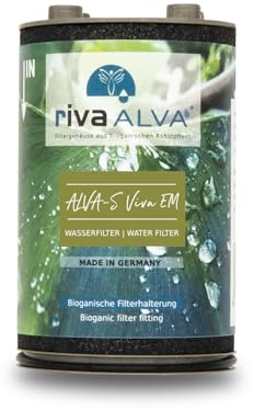 rivaALVA-S Viva EM, Ersatzkartusche für ALVA-S mit Blockativkohle und EM-Keramik, 10 µ NEW!