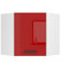 Belini Hängeschrank Küche, Küchenschränke SGN. Breite 60 cm. Oberschrank mit 1 Tür, Küchenhängeschränke, Wandschrank Hängend, Rot Hochglanz