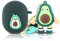 Case for Google Pixel Buds Pro Earbuds, XMBYGY Silicone Pixel Buds Pro Charging Case Protective Cover with Doll and Keychain - Cute Skin Designed