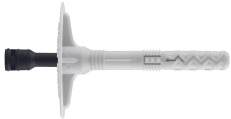 INDEX A PERFECT FIXING AISS10220 【AIS-S】Dübel mit Metallnagel zur mechanischen Befestigung von Dämmplatten und Fassadensanierung (SATE), ETA-zertifiziert, Ø10 x 220 mm, Box mit 200 Stück