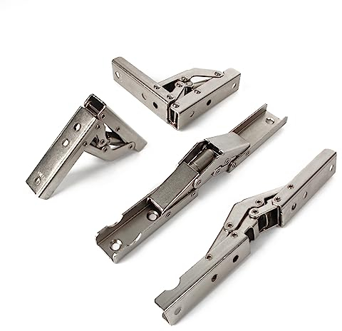Bisagra plegable de 90 grados YIDELAI Bisagra plegable elástica de acero inoxidable Accesorios para puertas de armarios Soporte para estantes de pared