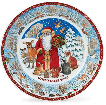 Dunoon 2023 - Piatto decorativo di Natale, 20 cm