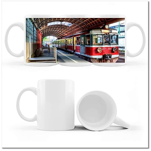 Kaffee Tee Tasse Tasse mit Foto Posen Bahnhof
