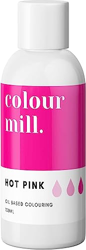 Colour Mill Hot Pink100 ml Next Generation Oil Based Food Colouring for Baking