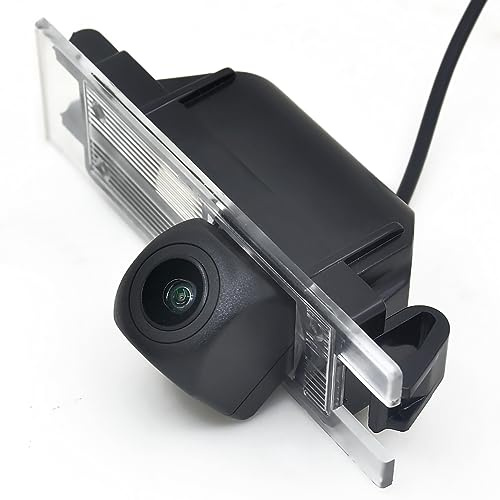 Meimeier 1080P AHD Fischaugen-Fahrzeug-Rückfahrkamera für Opel Astra H/Corsa D/Meriva A/Vectra C/Zafira B, Fiat Grande