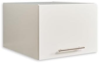 Laundreezy Mobile sopraelevato lavatrice, bianco, offre spazio aggiuntivo nella lavanderia, 50 x 38 x 67,5 cm (larghezza x altezza x profondità)