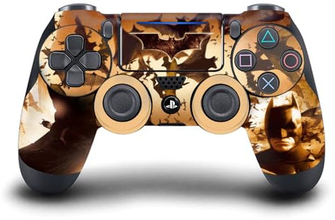 Head Case Designs Licenza Ufficiale Batman Begins Poster Grafica Vinile Sticker Gaming Pelle Adesivo Compatibile con Sony Playstation 4 PS4 DualShock 4 Controller