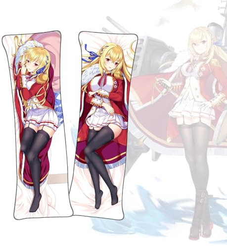 Anime Kissenbezüge Azur Lane King George V Anime Körper Kissenbezug Dakimakura Pfirsichhaut Stoff Überwurf Kissenbezug