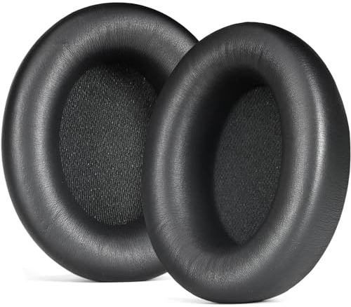 Studio Pro, cuscinetti auricolari defean di ricambio, compatibili con cuffie Beats Studio Pro, senza fili, Bluetooth, con cancellazione del rumore, schiuma ad alta densità, pelle più morbida (nero)