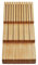 Range-couteaux en bambou pour porte-couverts ORGA-BOX® à partir d'une largeur d'armoire de 600 mm Bloc à couteaux