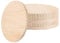 ZOFUN 6ST Holzscheibe Rund Holzscheiben 20cm, Holzscheiben zum Basteln, Holzplatte Rund Naturholz Baumscheiben Ca.12mm für DIY Handwerk Hochzeit Mittelstücke Weihnachten Dekoration