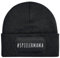 Beanie - Wollmütze mit Spruch: Spielermama - Strickmütze lustig als Geschenk für Mama - Fußball Mütze für Mutter - Fußballgeschenk für Frauen (DE/NL/SE/PL, Alphanumerisch, Einheitsgröße, Schwarz)