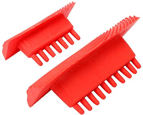 Outils de Décoration Murale DIY, Outil de Peinture Effet Grain de Bois avec Brosse en Caoutchouc, Lot de 2 – Convient pour la Maison et Le Bureau