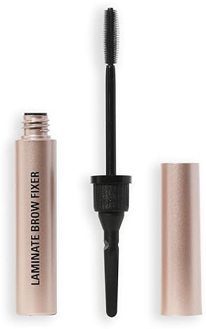 Revolution, Laminate Brow Gel Fixer - Augenbrauen-Laminierung für Langanhaltenden Halt, Formt, Sculpte und Fixiert, mit Hyaluronsäure & Peptiden, Transparent, 7 ml