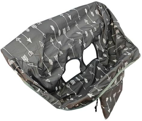 Buhygn Baby-Einkaufswagen-Hängematte, Einkaufswagen-Abdeckung, tragbare Einkaufswagen-Abdeckung, einfach einzurichten, 65 x 42 cm für Babys