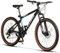 CARPAT SPORT Mountainbike 26 27.5 Zoll MTB für Damen Herren, Mädchen und Jungen 21 Gang Tourney TZ Schaltwerk, Kettenschaltung, Hochwertiger Aluminiumrahmen, Jugendfahrrad MTB Hardtail Fahrrad