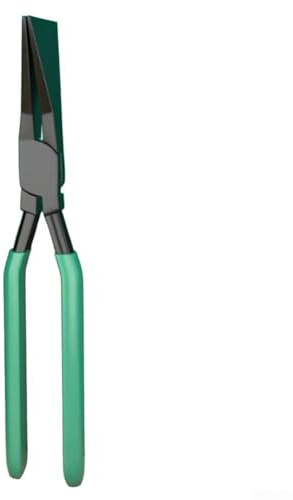 Dolvitrny Biegezange für Bleche | Blechbiegewerkzeug mit 45° 90° und gerader Backe | Handnahter zum Abflachen und Formen (C)