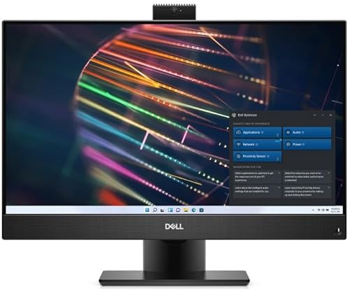 DELL OptiPlex 7400 PC All-in-One, Intel Core i5-12500, 16GB DDR4, SSD 256GB, Display 23.8 Full HD, Windows 11 Pro (Ricondizionato) (256, GB)