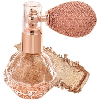 Glitter Body Spray, Shimmer Makeup Mist, Sparkling Shine with Smooth Finish, Waterproof Glow with Sweat Resistant Style, Fashion Product 80g, Body Spray po