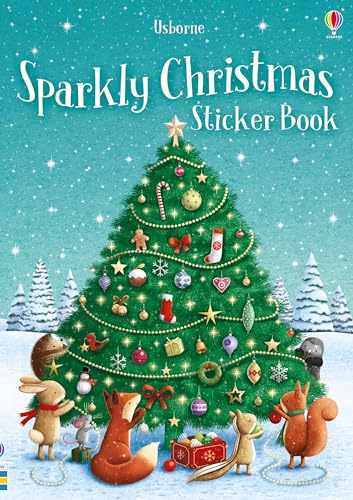 Little Sparkly Christmas Sticker Book (Sparkly Sticker Books)