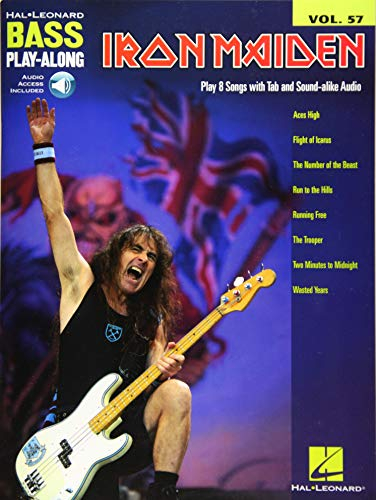 Iron Maiden Bass Play-Along Volume 57 (Hal Leonard Bass Play-along, 57)