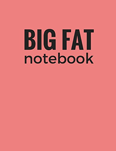 Big Fat Notebook (600 Pages): Light Coral, Extra Large Ruled Blank Notebook, Journal, Diary (8.5 x 11 inches) (Journals and Notebooks)