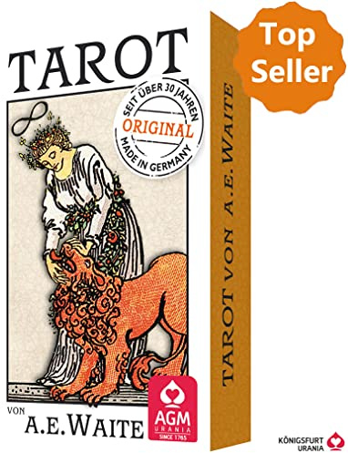Premium Tarot of A.E.Waite - GB, englische Ausg.: 78 Tarotkarten - Deluxe Size