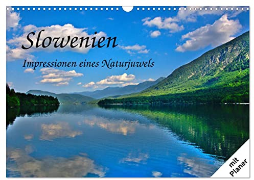 Slowenien - Impressionen eines Naturjuwels (Wandkalender 2026 DIN A3 quer), CALVENDO Monatskalender: Kleines Land mit großartiger Natur (CALVENDO Natur)