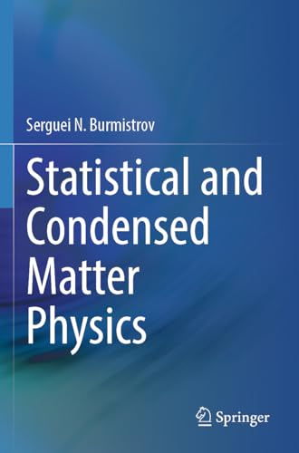 Statistical and Condensed Matter Physics