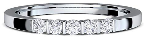 Verlobungsring Zirkonia Silber von AMOONIC mit Stein Ring Damenring | mit Luxusetui für Damen Frauen Freundin Heiratsantrag Silberring Solitär Silber 925 Diamant FF583SS925ZIFA