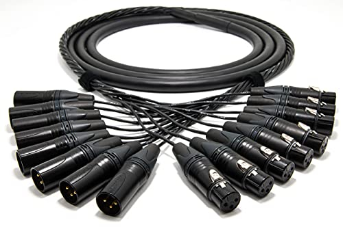 enoaudio Mogami 2932 8 Multicore Analog Kabel | Neutrik Gold XLR male - Neutrik XLR female | HiFi, 3,0 m