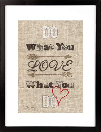 Vervaco Cross Stitch Kit, Cotton, Multi-Colour, 18 x 29 x 0.3 cm