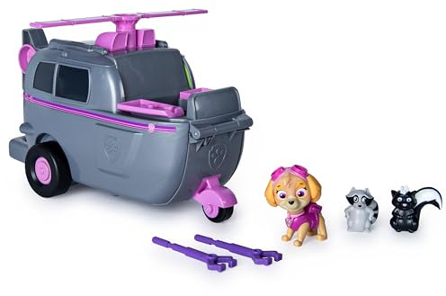 Paw Patrol, Skye’s Ride N Rescue, 2-in-1 Transforming Playset and Helicopter, for Kids Aged 3 Years and Over