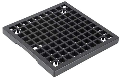 Osma Black Drain Gully Grating Spare - 217mm x 217mm, Suits 4D900/4D910 Bottle Gully