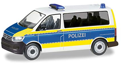 herpa 094672 Volkswagen 095082 – Polizei Fahrzeug Dubai, Mercedes Benz G-Klasse Brabus, Polizeiwagen, Modell Auto, Cars, Miniaturmodelle, Sammeln, Sammlerstück, Kunststoff-Maßstab 1:87, Mehrfarbig