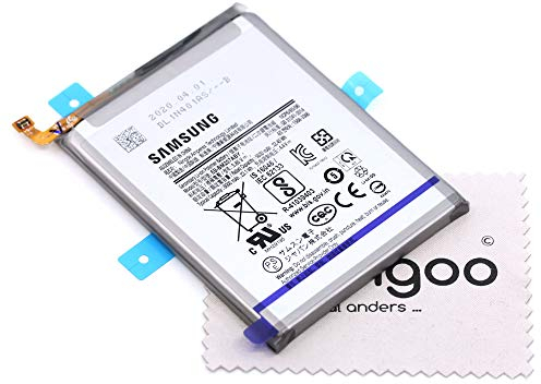 Akku für Samsung Original EB-BM207ABY für Samsung Galaxy M31 (M315F), Galaxy M21 (M215F), Galaxy M30s (M307F) mit mungoo Displayputztuch